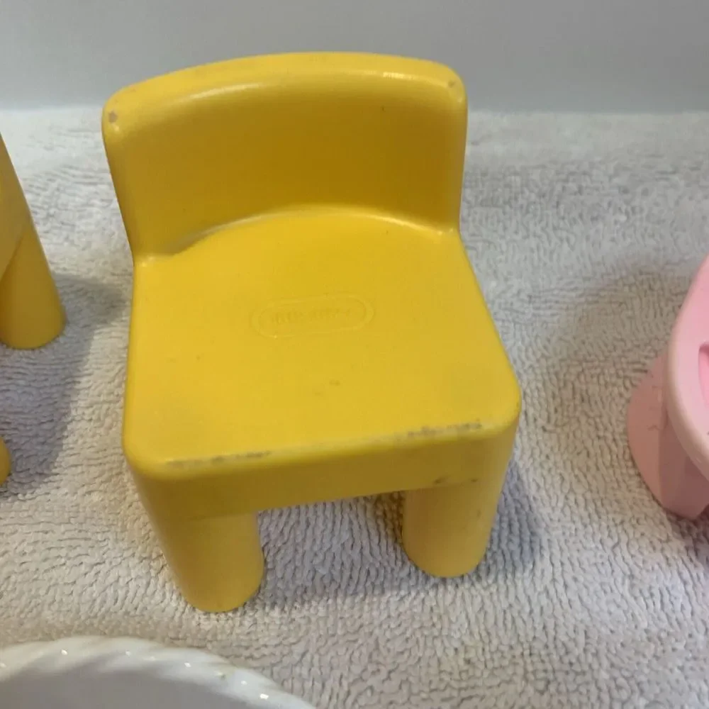 Fisher Price‎ Little People Snow Play Sled figure lot vintage 1990s